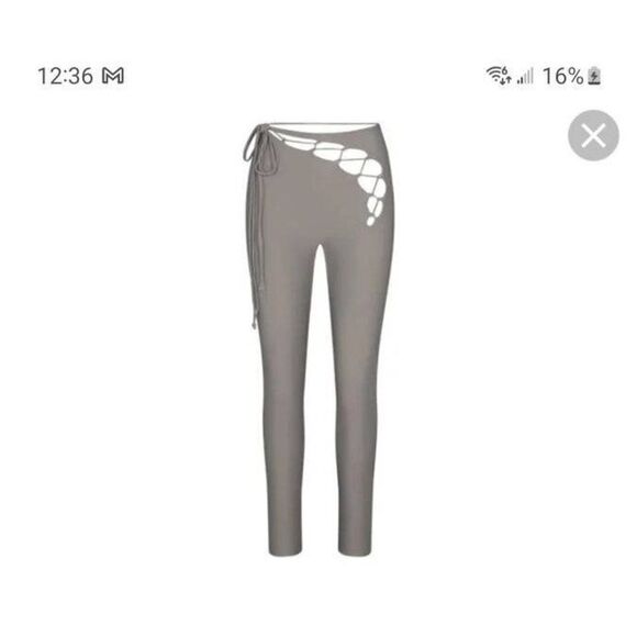 SKIMS Lace front pants NWT - Picture 1 of 11